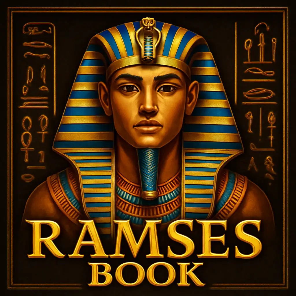 Vignette de la machine à sous Ramses Book avec une imagerie de pharaon égyptien