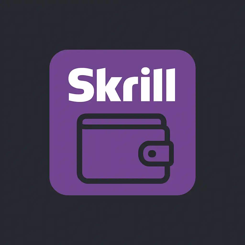 Icône du portefeuille électronique Skrill